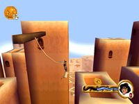 une photo d'Ã©cran de Aladdin - La Revanche de Nasira sur Sony Playstation